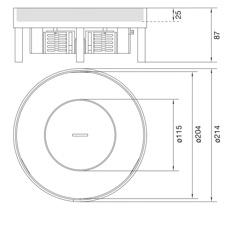 hager Lattiarasia electraplan.ve-ee ekq060 rst d215 putki 25mm