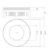 hager Golvdosa electraplan.ve-ee r06 rst d215 tm 25mm 20kn
