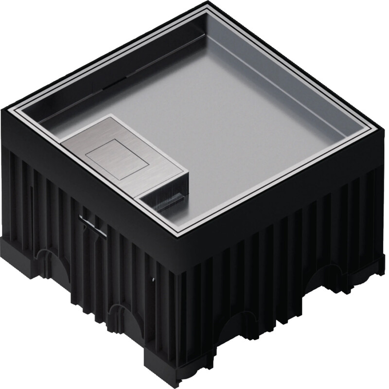 hager Floor box electraplan.ve-ee udkq02 rst 135x135x100