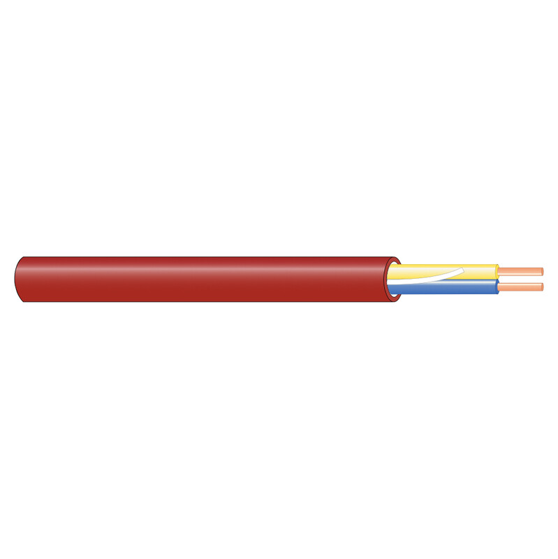 INSTRUMENTATION CAB-HF KAJOTE KLM-LSZH 2x0,8 red Dca PK600