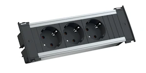bachmann Socket-outlet panel kapsa s 3 x socket-outlet