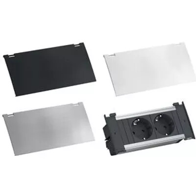 bachmann Socket-outlet panel kapsa xs, 2 x socket-outlet