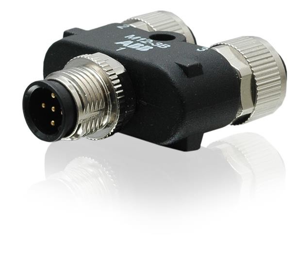 abb Adapter jokab safety m12-3b m12 y-kopplingsdelare
