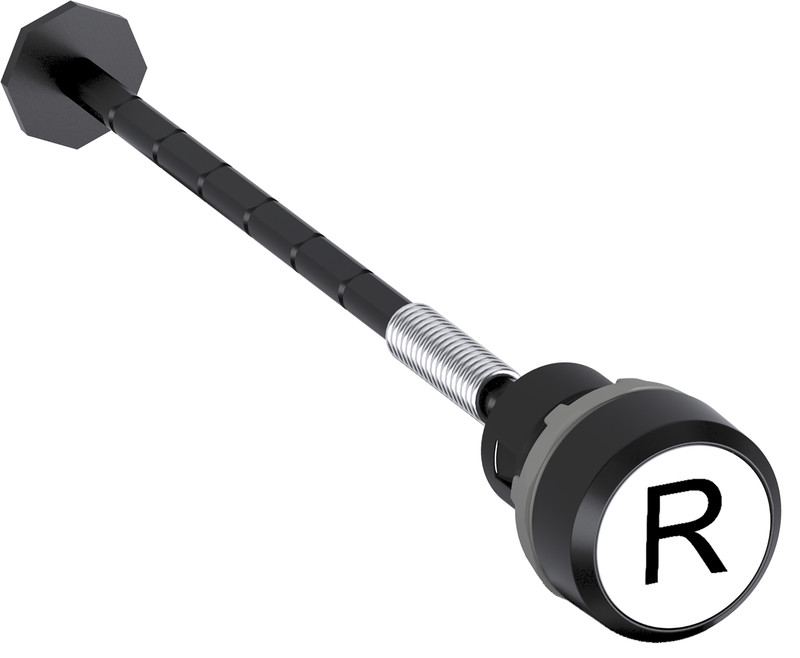 RESET-BUTTON MODULAR WHITE, LEVELHANDLER, RECURRENT