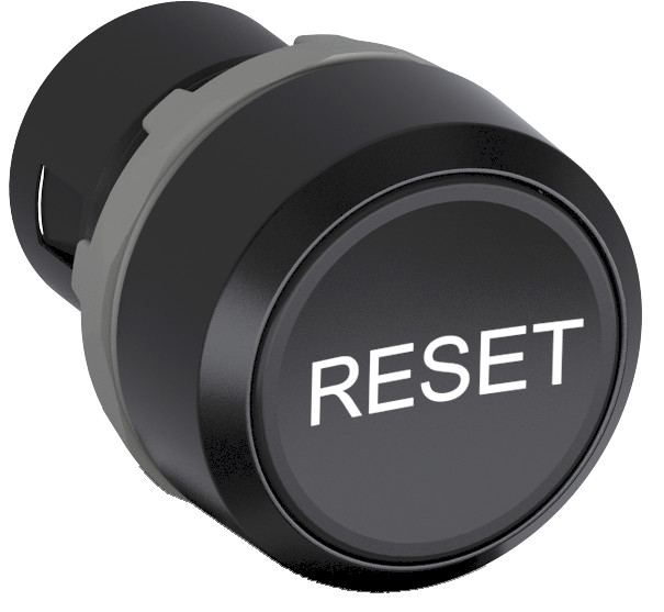 RESET-BUTTON MODULAR BLACK, LEVELHANDLER, RECURRENT