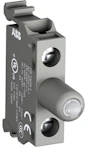 INDICAT LAMP FRAME LED MODULAR GREEN 230VAC, 9,4MA, 520MCD