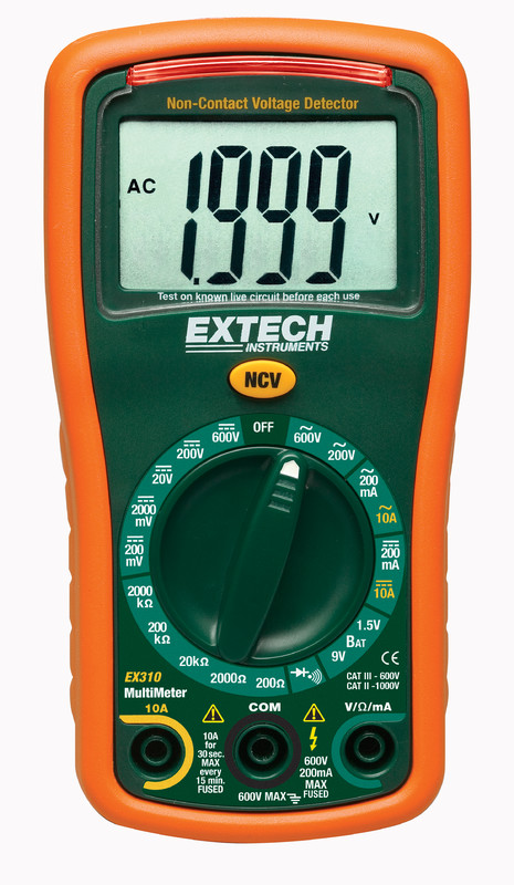 YLEISMITTARI EXTECH EX310 MINI, NCV