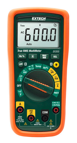 YLEISMITTARI EXTECH EX355 TRMS, NCV