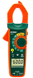 CURRENT CLAMP EXTECH TRUE RMS 600A AC/DC CLAMP METE