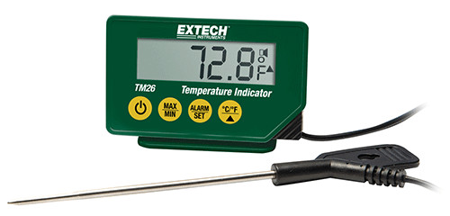 LÄMPÖMITTARI EXTECH TM26 RUOKALÄMPÖMITTARI