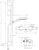 hansgrohe Suihkuhanasetti hansgrohe 24263670 pulsify fine musta