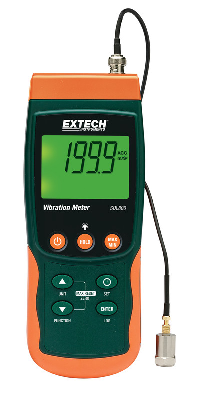 DATALOGGER EXTECH VIBRATION METER/DATALOGGER