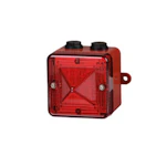 VILKKUVALO L101X 230VAC XENON 5J PUNAINEN
