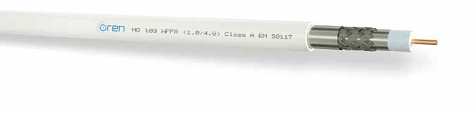 laatuantenni Antenna cable-hf 6.8mm 19.3db/500 va cca