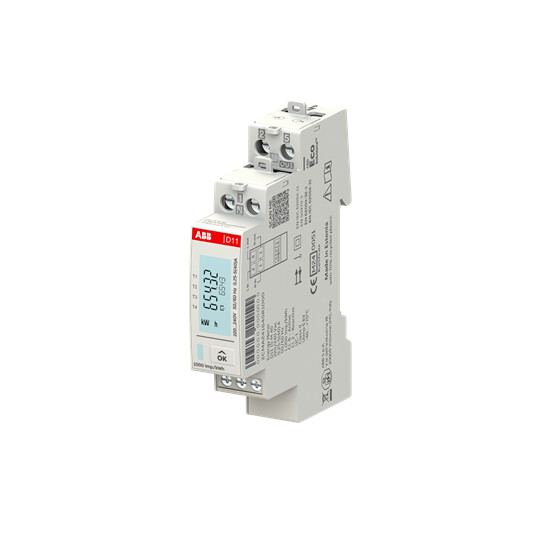 abb smart buildings Energy meter abb 1p, 40a, mid cl.b, pulse
