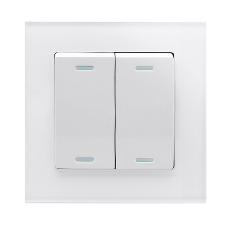 SWITCH CASAMBI SWITCH, 2-OS 4-CH WHITE GLASS