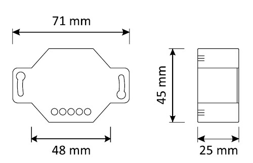 flinkenberg Ohjausyksikkö arditi led dim 230v 4-300w, 808949