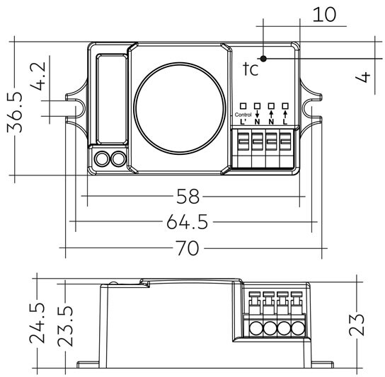 flinkenberg Sensor tridonic casambi smart sensor/detector