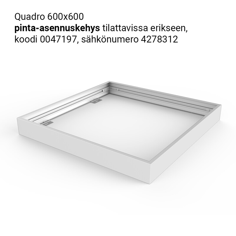 sylvania Moduulivalaisin quadro 600 2300-4650lm 840