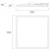 sylvania Modular luminaire start panel ip40 600 4000lm 840 ugr19 dali