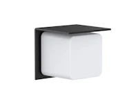 NUMEROVALAISIN LED CUBE E27 IP44 ALU LASIKUPU BLACK
