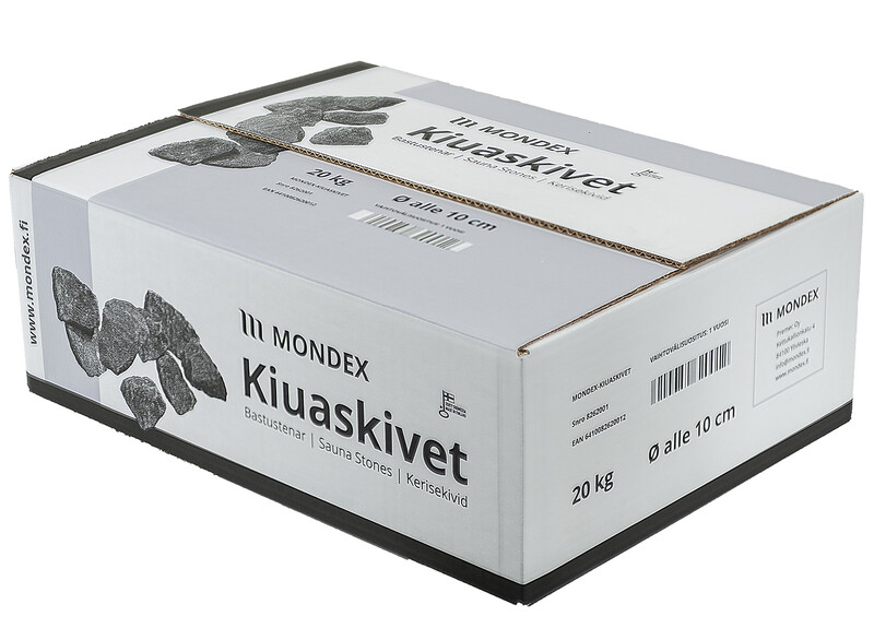 STENAR FÖR BASTUUGN STENAR 20KG, DIA <100MM