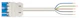 wago Interconnecting cable winsta plug/free 5x1.5 mm2, 3m, wh