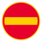 VÄGMÄRKE ENKELRIKTAD TRAFIK