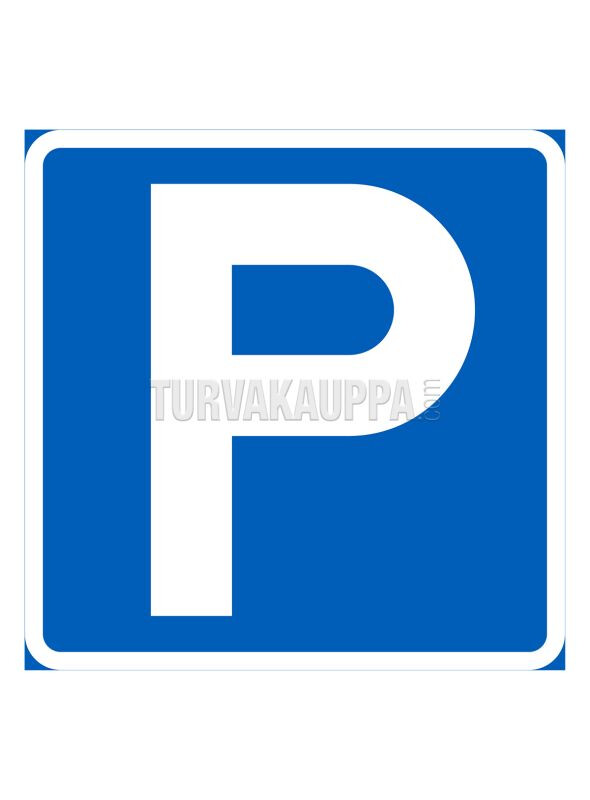 VÄGMÄRKE PARKERINGSPLATS