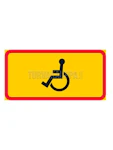 VÄGMÄRKE INVALIDFORDON