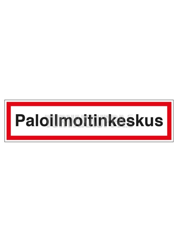 MARKERINGSSKYLT BRANDLARMSCENTRAL
