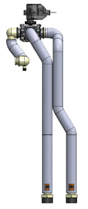 panasonic Heat pump accessory panasonic cz-nv2 3 way valve kit