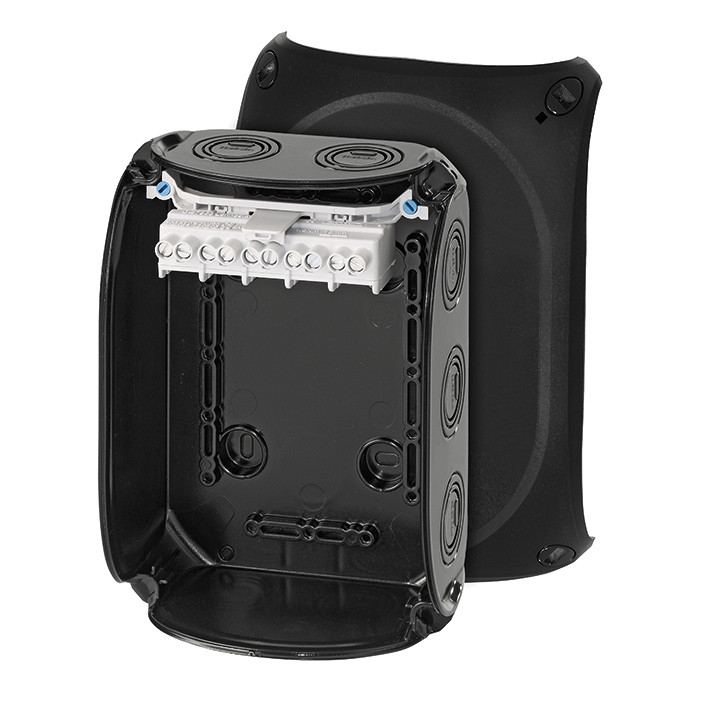 Junction box uten  klemmer grey