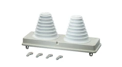 INLET FLANGE ENYCASE LÄPIVIENTILAIPPA 2X KAAPELILLE