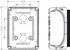 hensel Kopplingsdosa enycase kf1600b ip66/67/69k mu pc-hf