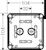 hensel Junction box e90 enycase fk 0402 1,5mm2 ip65/66 oranssi
