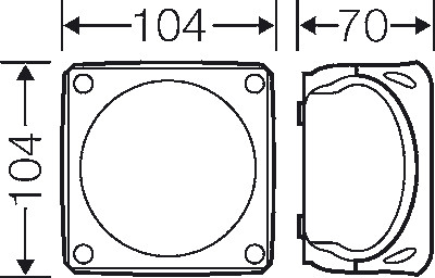 hensel Jakorasia geeli enycase wp 0402 b 2,5mm2 geeli musta