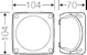 hensel Kopplingsdosa enycase kf 0400 c ip66/ip67 mu pc-hf