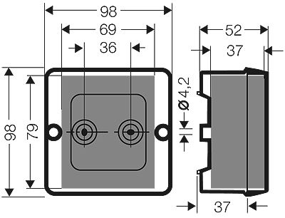 hensel Jakorasia enycase de 9341, ip55, 690vac/dc 1