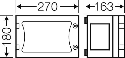hensel Mounting enclosure enystar fp 0120