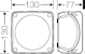 hensel Kopplingsdosa enycase kf0600b ip66/67/69k mu pc-hf