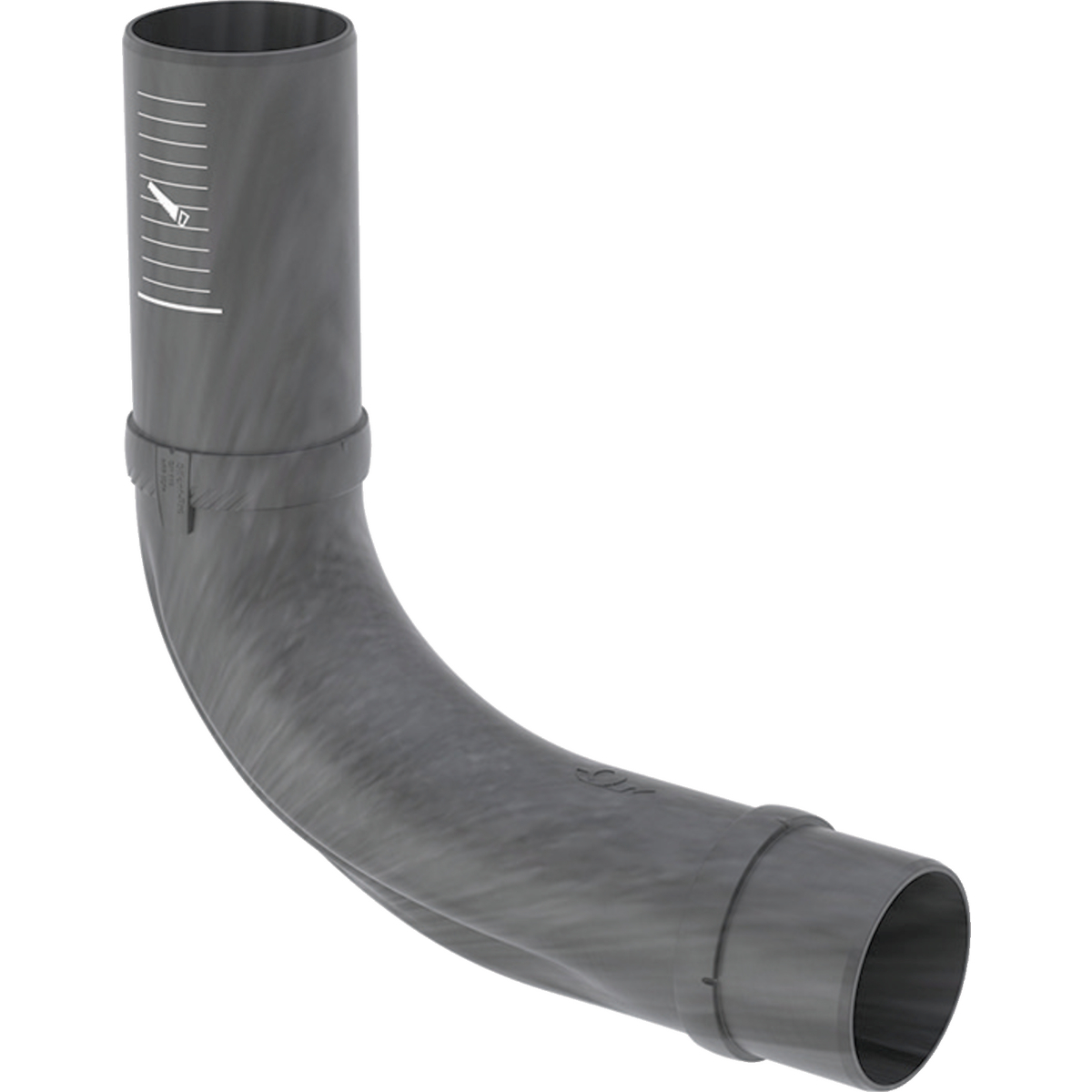DB BEND SILENT-PRO BOTTOMTURN 90X90 PP-MX