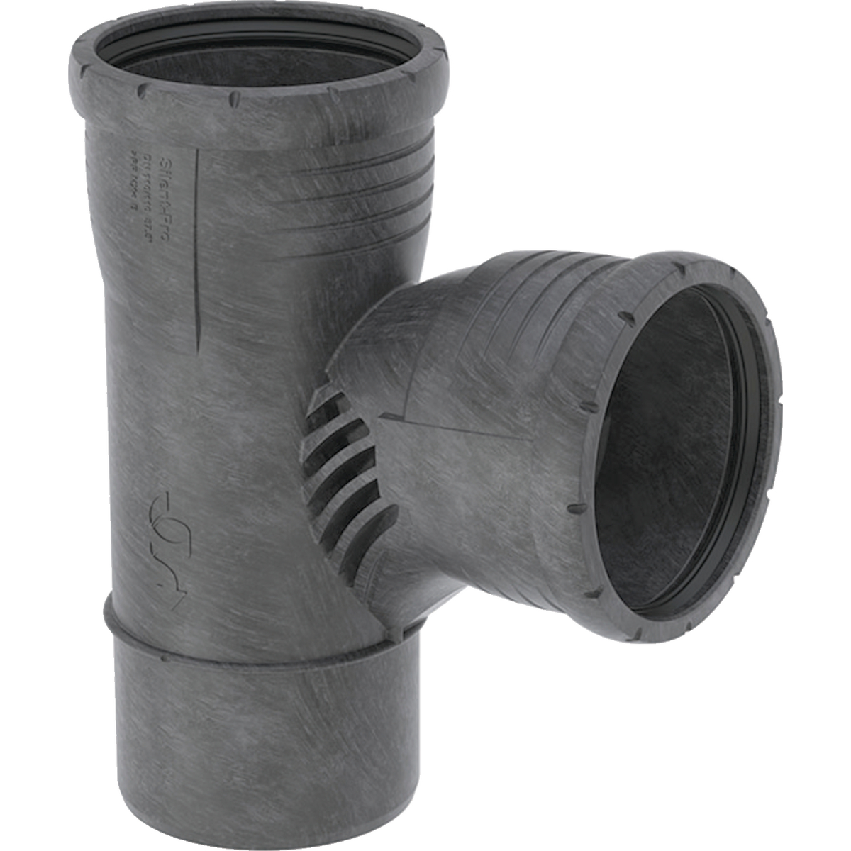 DB BRANCH FITTING SILENT-PRO CARVE 90X50X87,5 PP-MX