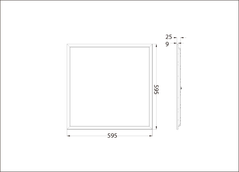 exaktor Modular luminaire moln pop 60x60 fx 4800 o