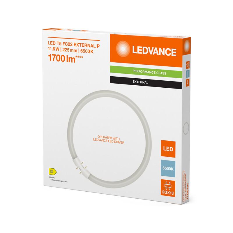 ledvance Led-valoputki t5 t5 fc22 ext 11,6w/865 2gx13
