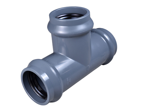 wavin Socket tee gy pvc wavin "160x90x160 90 pn10"