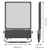 ledvance Floodlight pfm fl flex 360w/840 ml 45x140d
