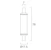 sylvania Linear lamp toledo retro r7s 78 mm 5,6w 840 630 lm dim