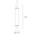 sylvania Linear lamp toledo retro r7s 118 mm 7,9w 827 850 lm