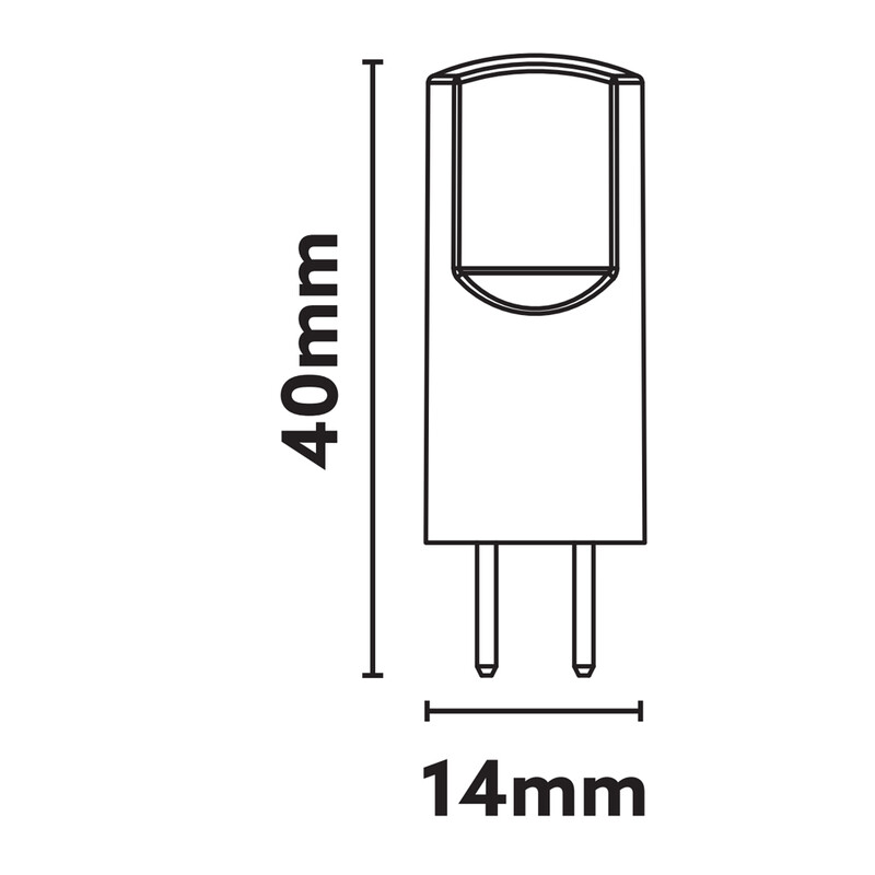sylvania Miniature lamp toledo retro gy6.35 12v 2,6w 827 300 lm